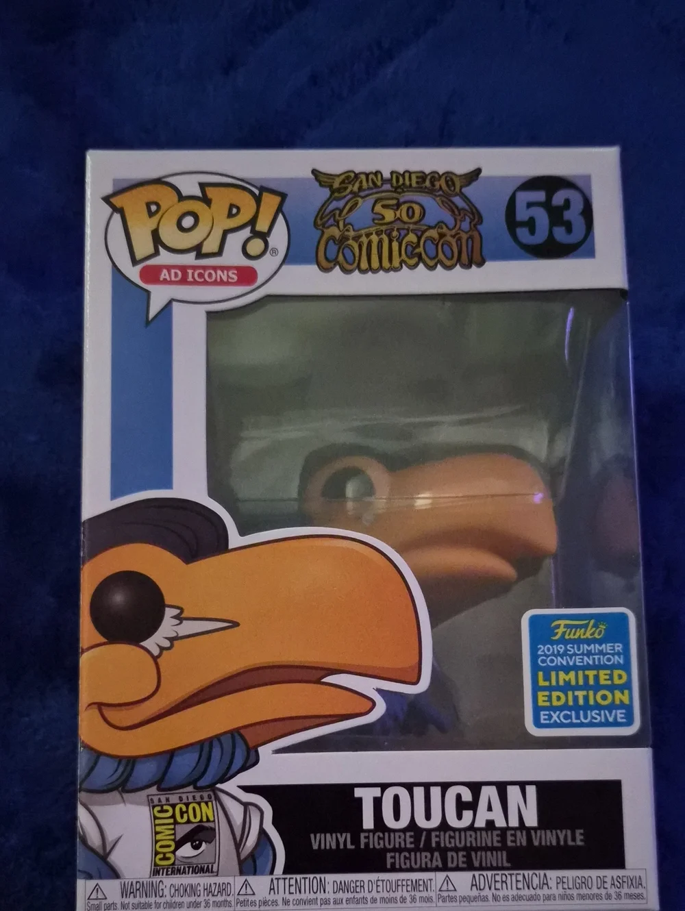 Funko Pop! Orange Toucan Vinyl Figure - Limited Edition